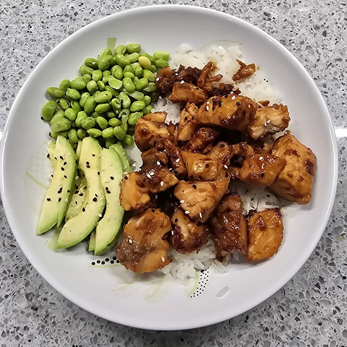 Teriyaki Salmon Bowl
