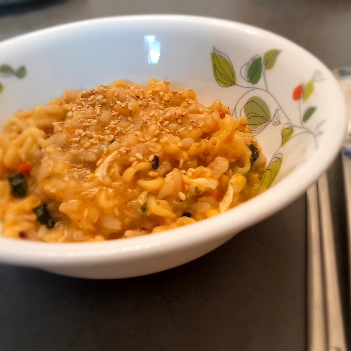 간단하고 맛있는 라면죽🍜