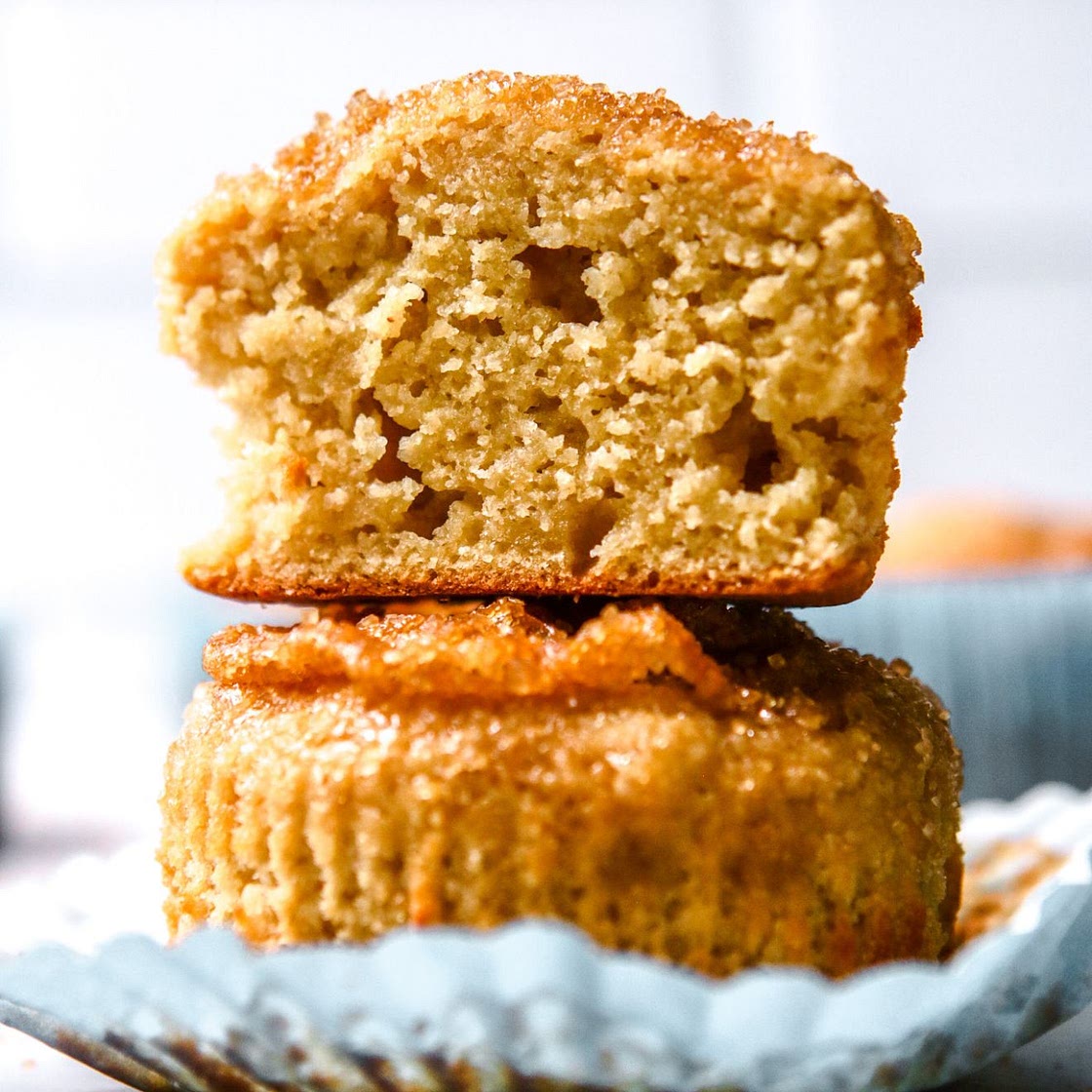 25-Min Sugar Crumb Vanilla Muffins