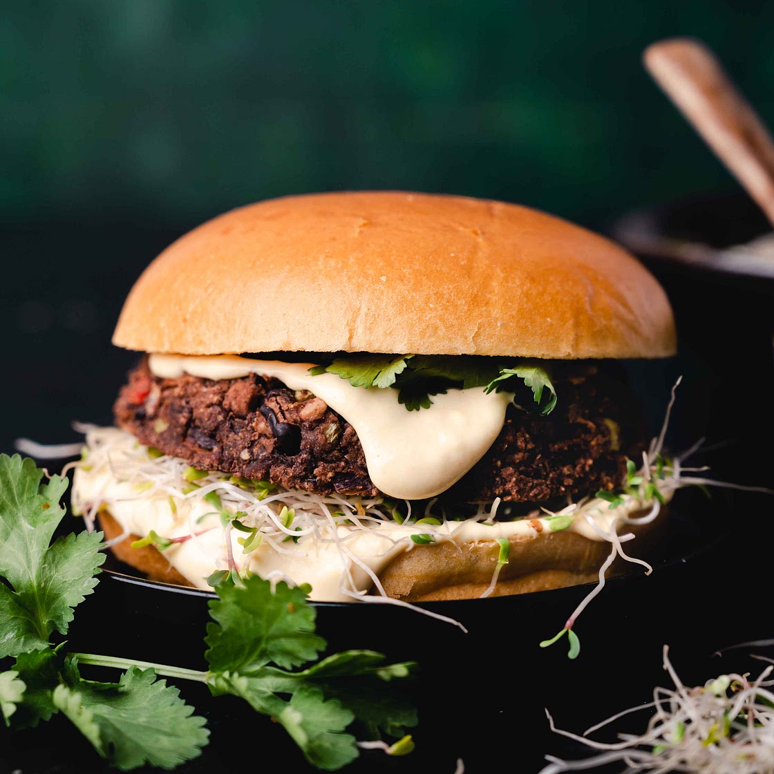 Healthy Black Bean Burgers