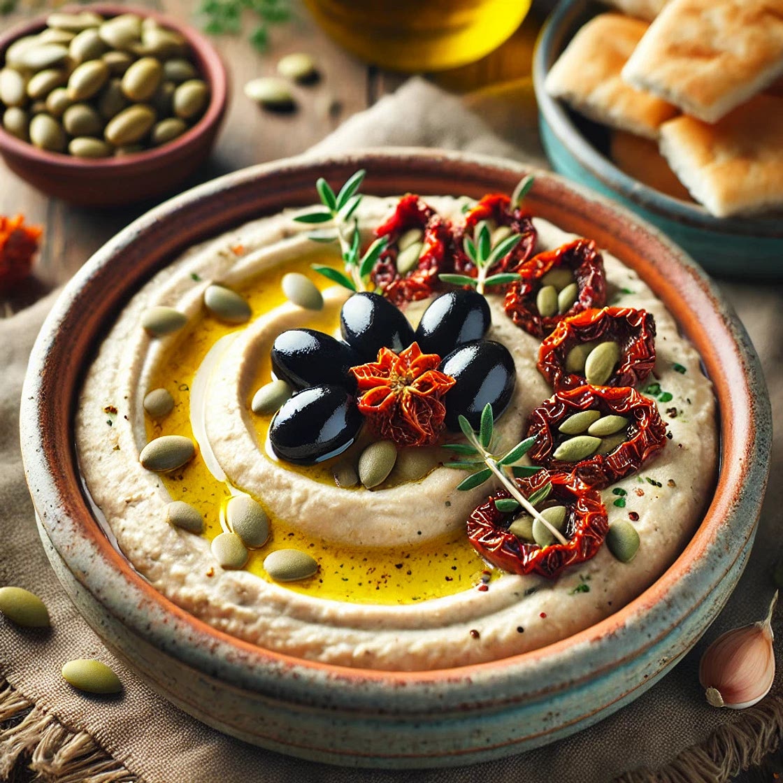 Hummus de alubias