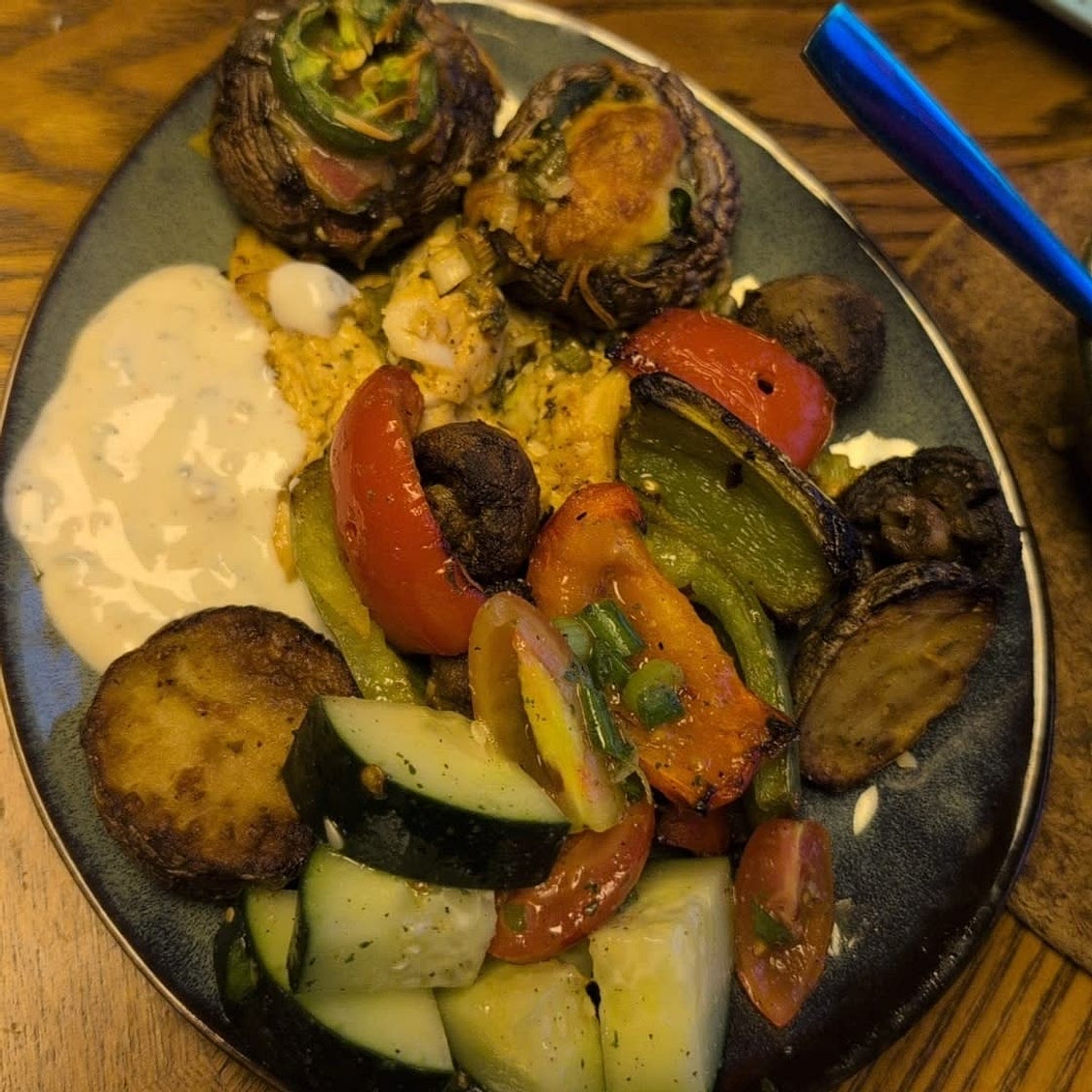 Grilled Greek Kabos