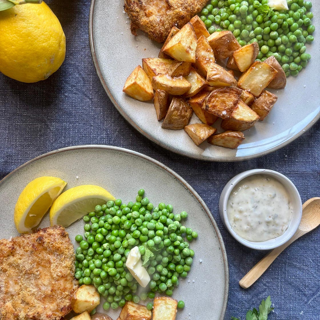 Air Fryer Breaded Fish