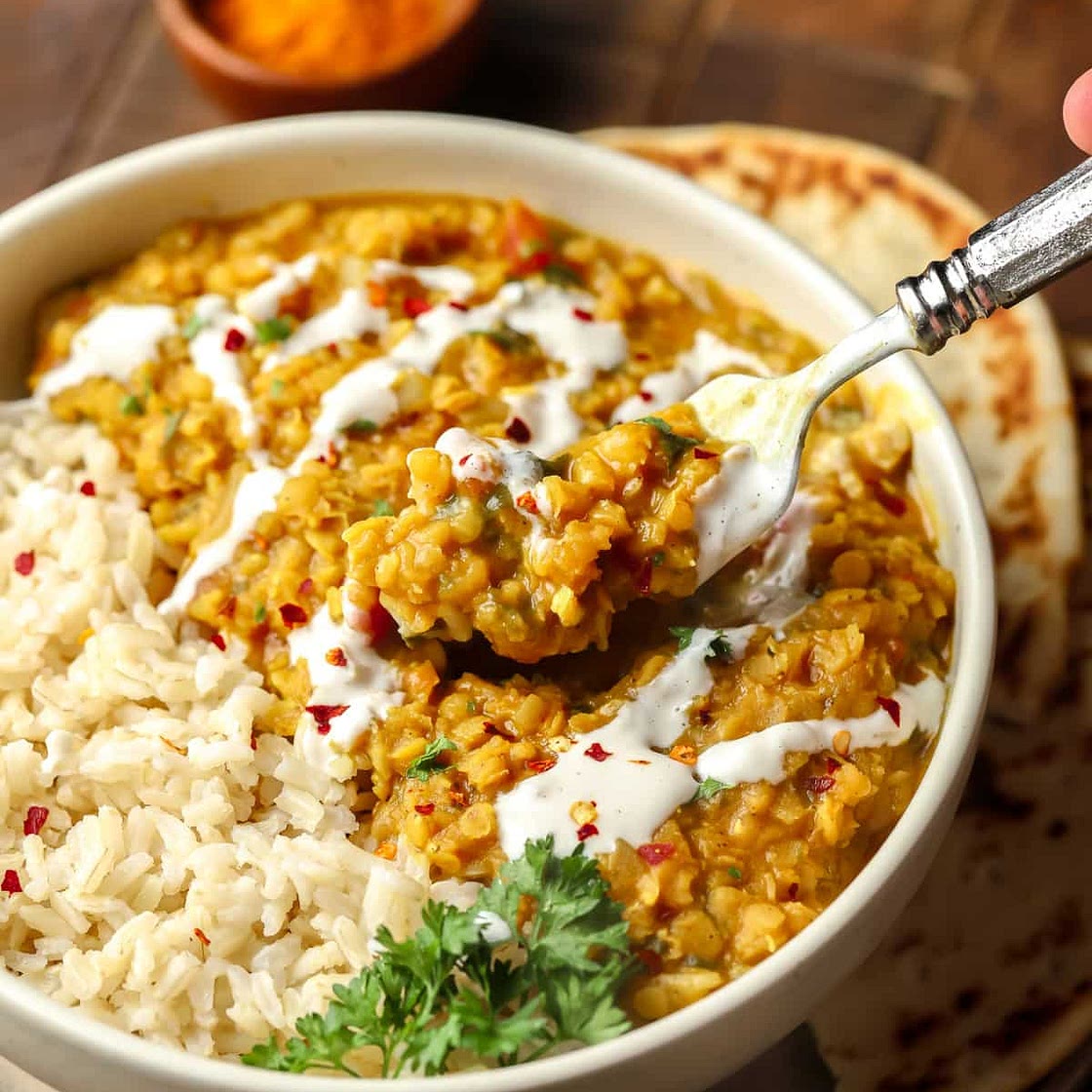 Lentil dahl