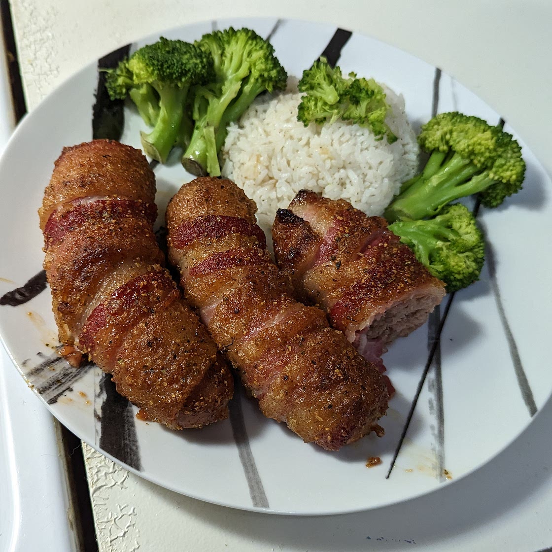Cajun Bacon Wrapped
Sausages