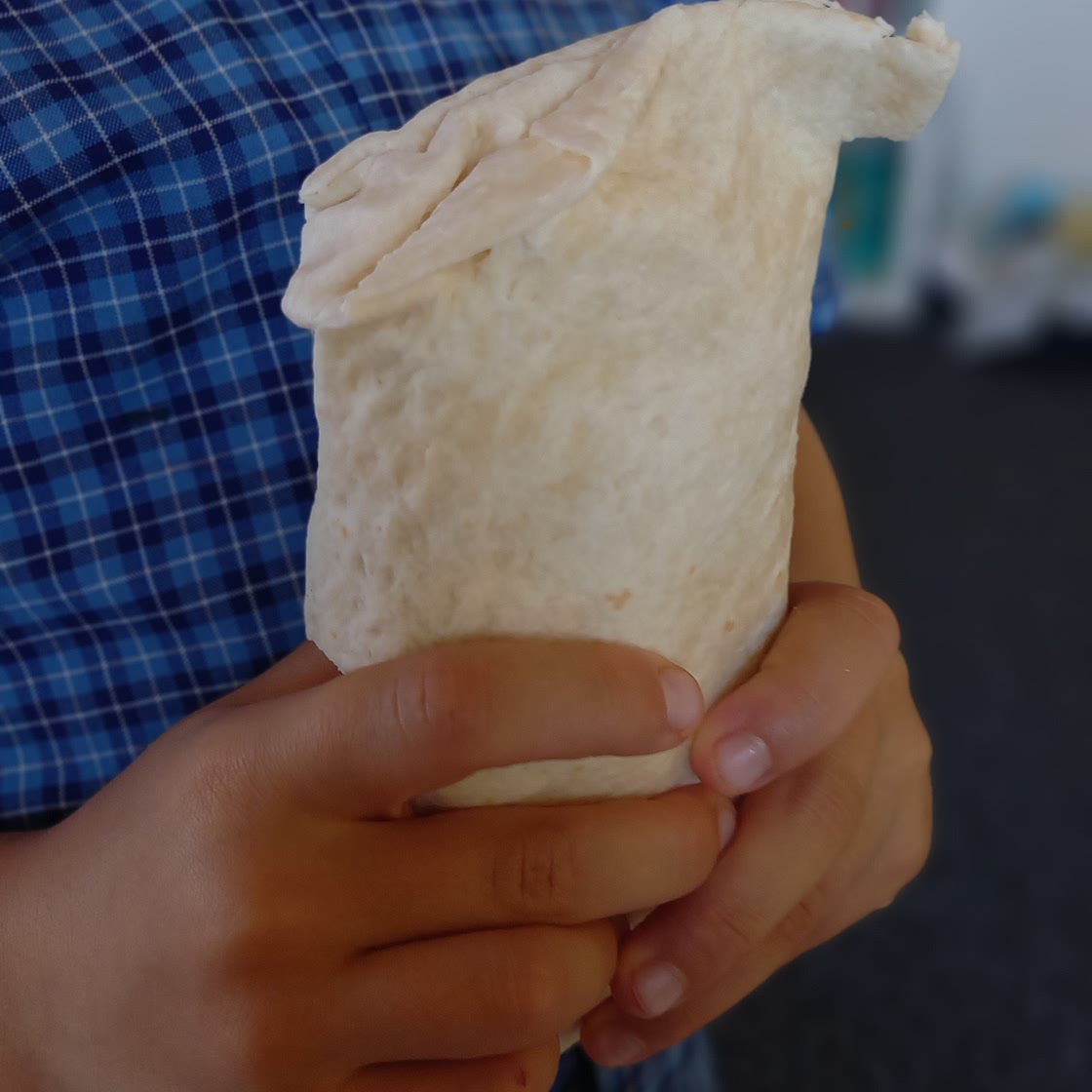 Delicious lunchbox wraps