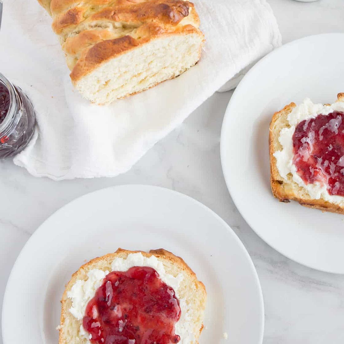 Light and Fluffy Brioche Bread