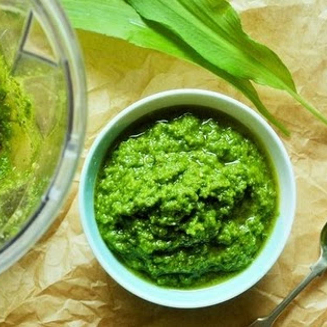Wild Garlic & Basil Pesto with Baobab