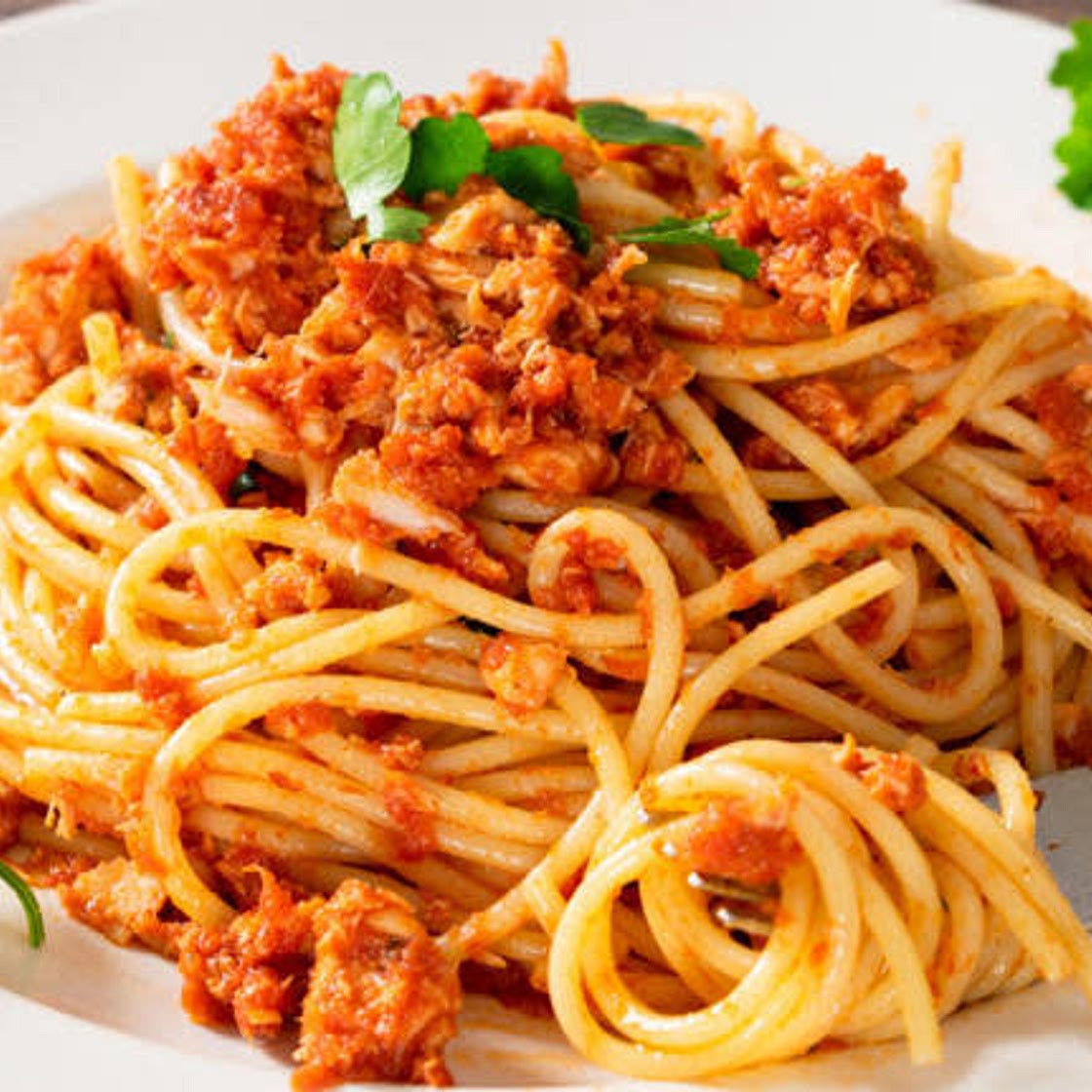 Thunfisch-Bolognese