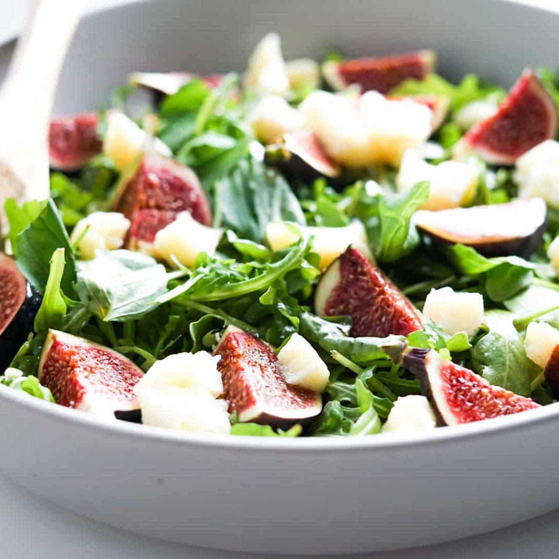 Fresh Fig and Rocket Salad with Parmesan