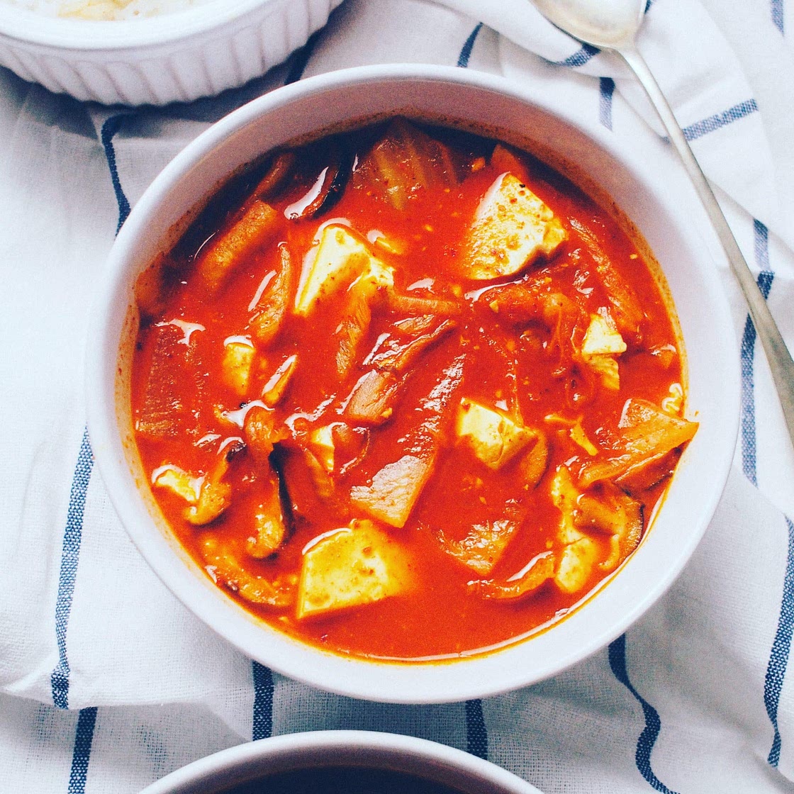 Kimchi Jjigae - Spicy Tofu Stew