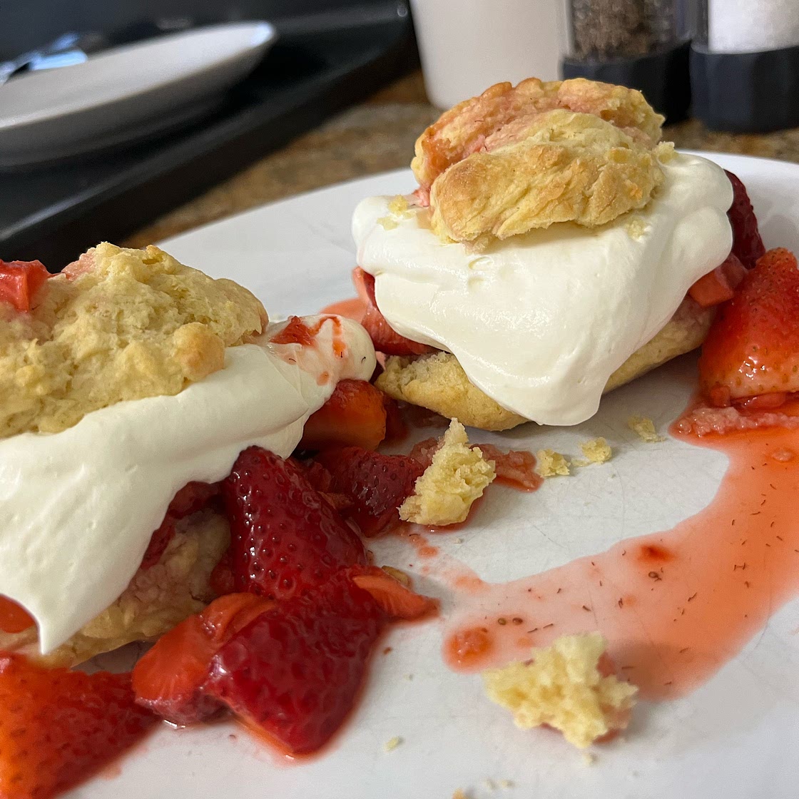 Strawberry Shortcakes with Buttermilk Biscuits