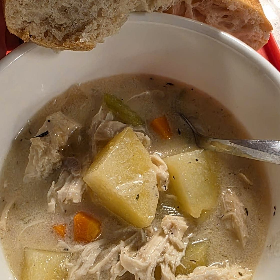 Creamy Chicken Potato Soup