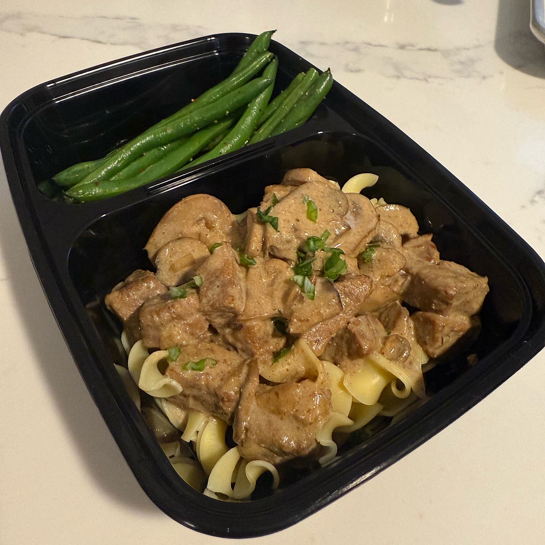Beef Stroganoff