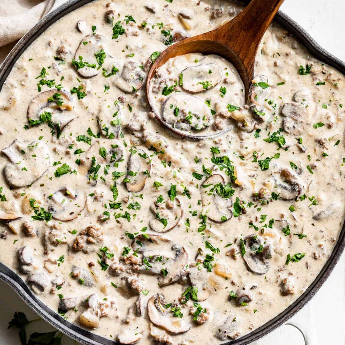 Beef Stroganoff