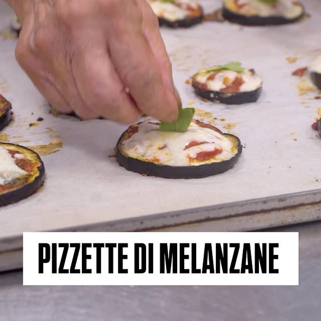 Pizzette di melanzane