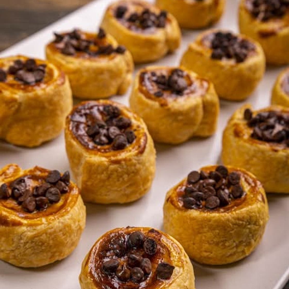 ROTOLINI DI BANANA AL CIOCCOLATO