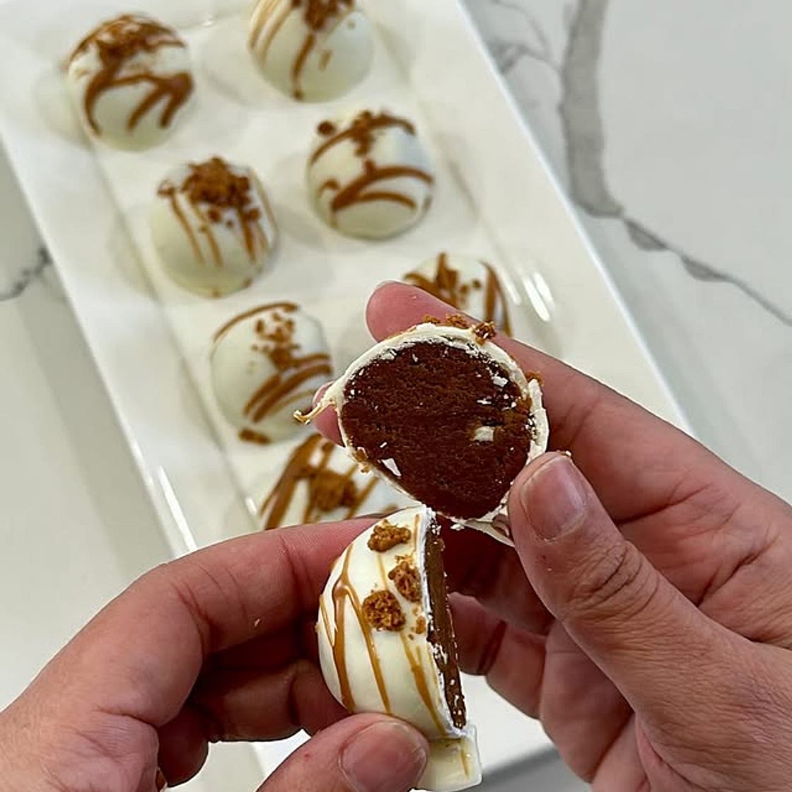 Biscoff truffles