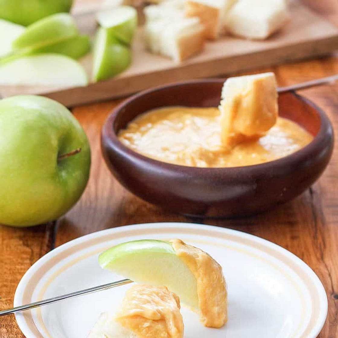 Melting Pot Cheddar Cheese Fondue