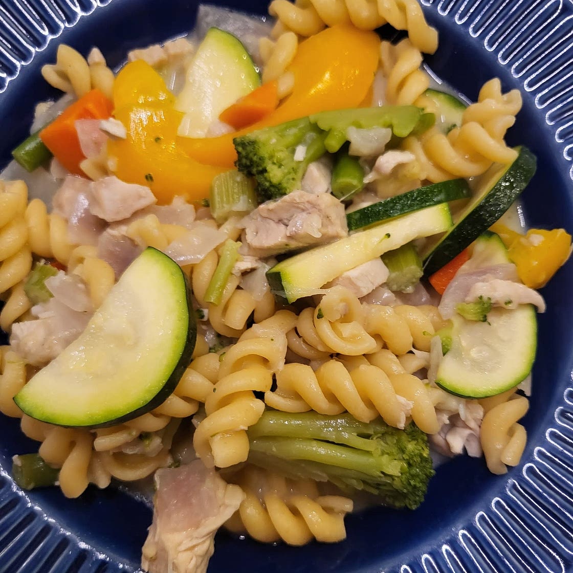 One Pot Pasta Primavera