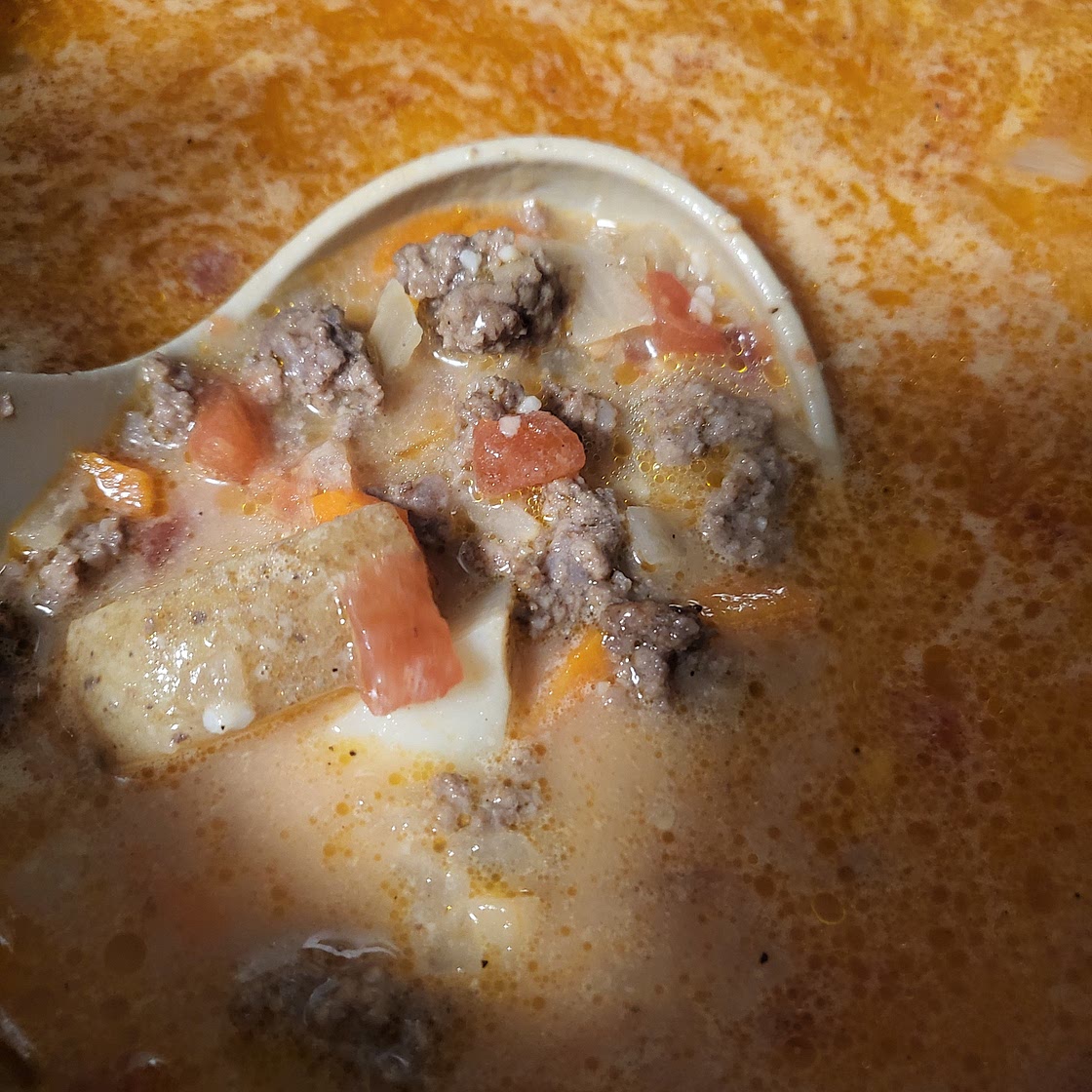 Cheeseburger Soup
