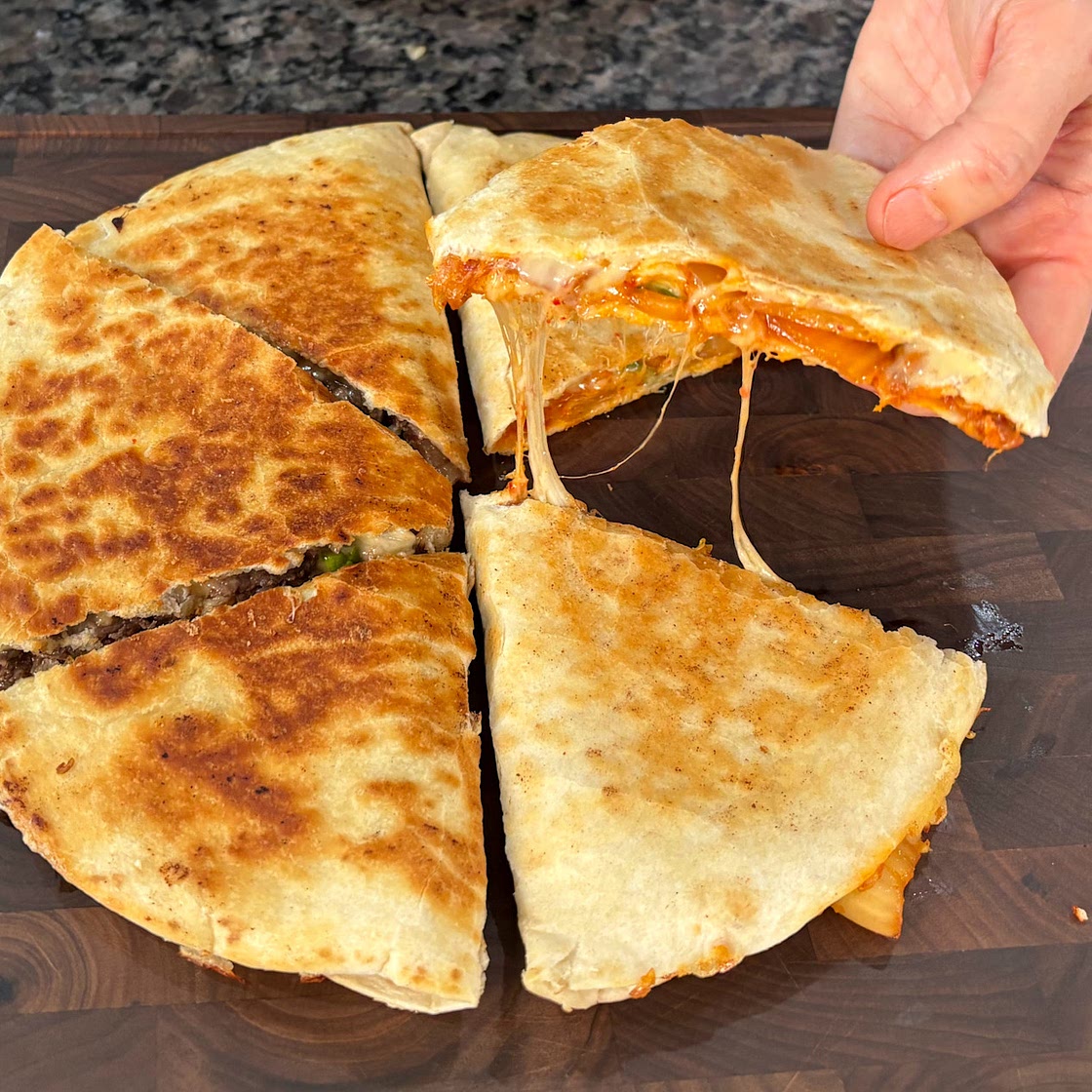 Quick, Easy & Packed with Flavor Kimchi Quesadilla