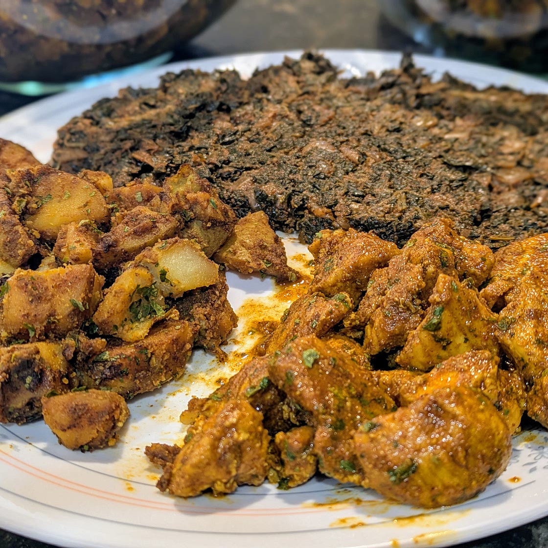Indian Chicken and Potatoes