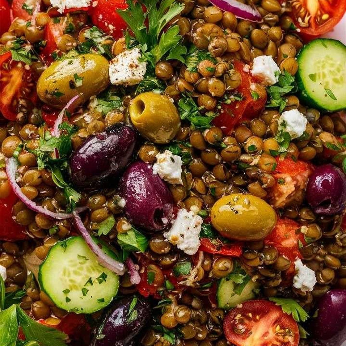 Mediterranean Lentil Salad