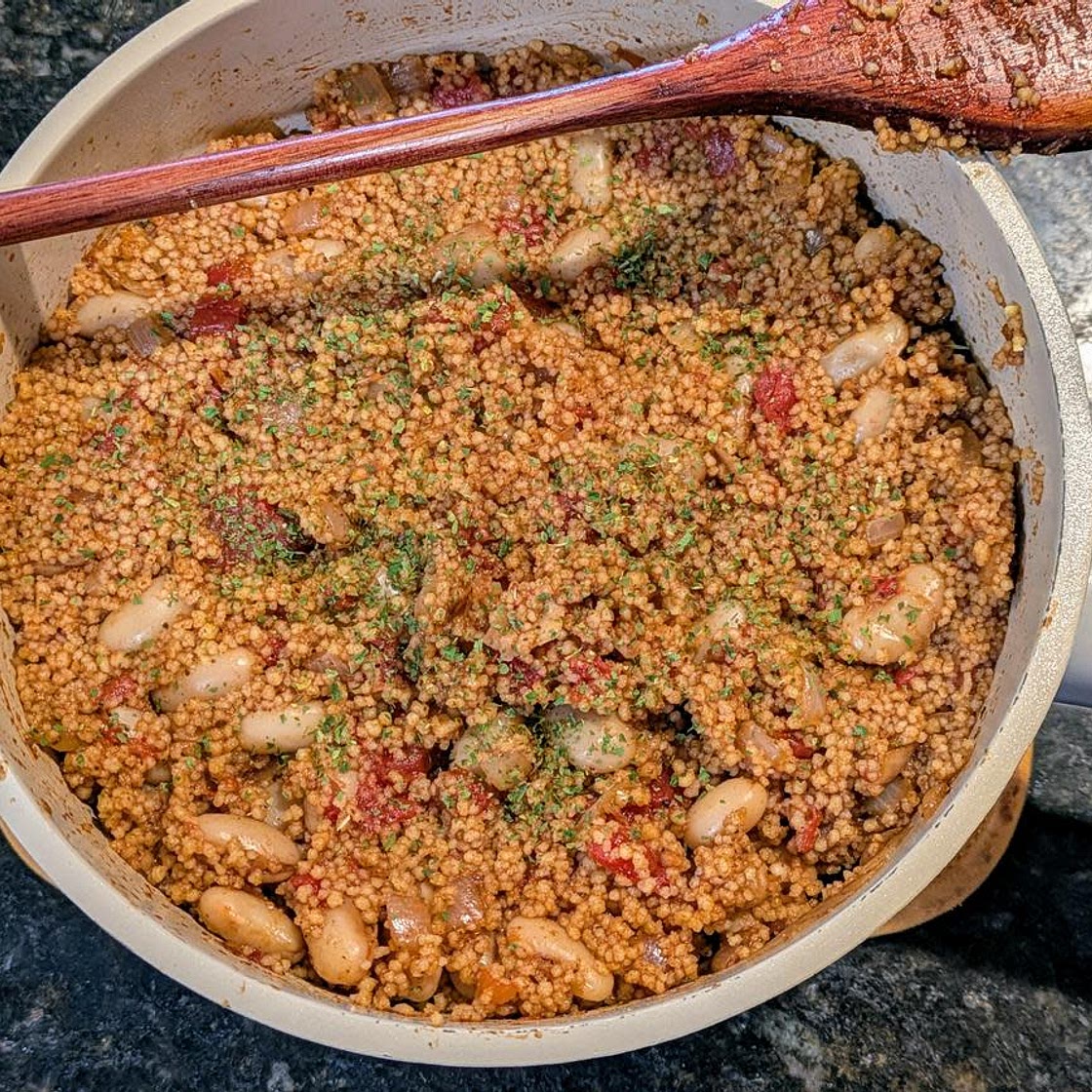 Tomato and Bean Couscous