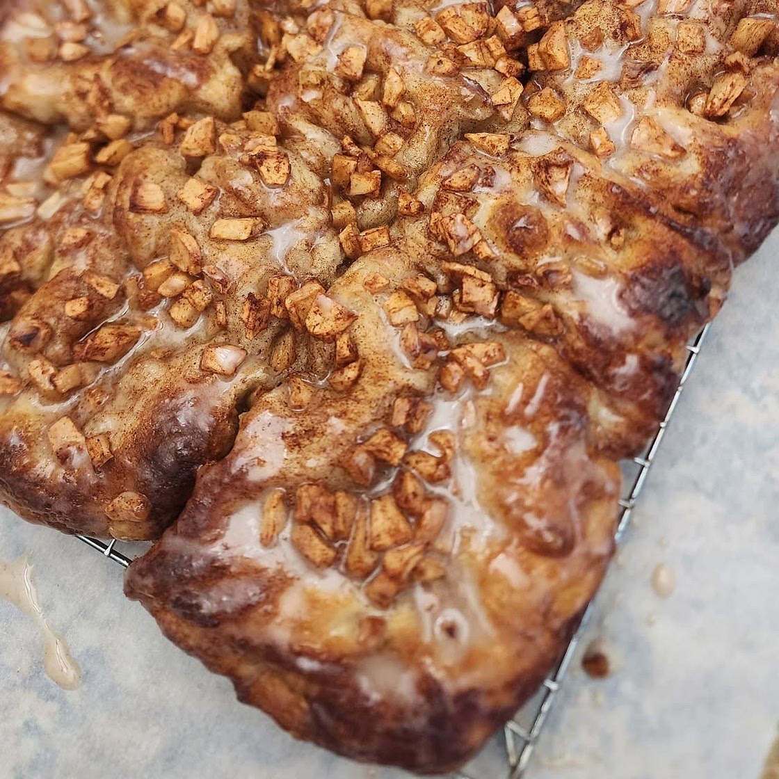 Tear & Share Apple Fritter Focaccia