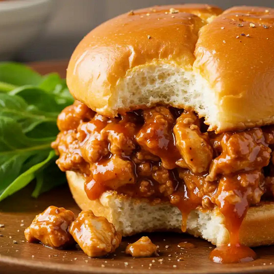 Cajun Chicken Sloppy Joes Recipe