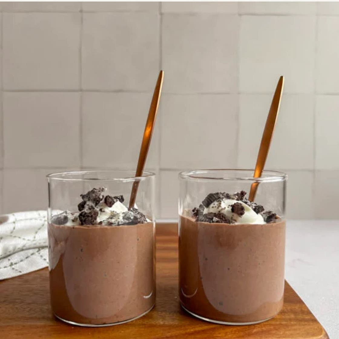 Cottage cheese chocolate mousse