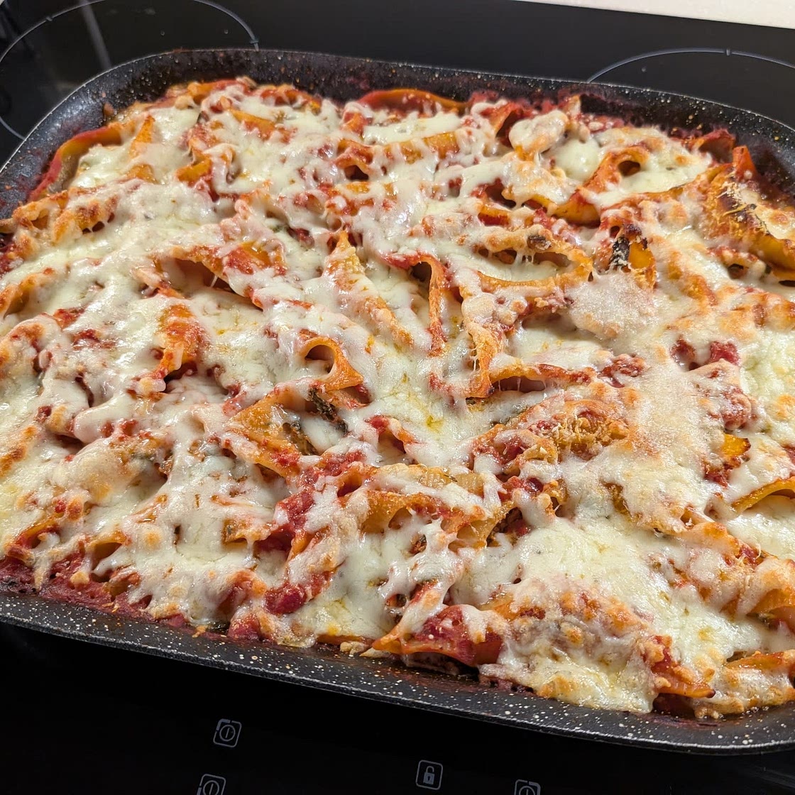 Spinach Ricotta Stuffed Shells (Conchiglioni)