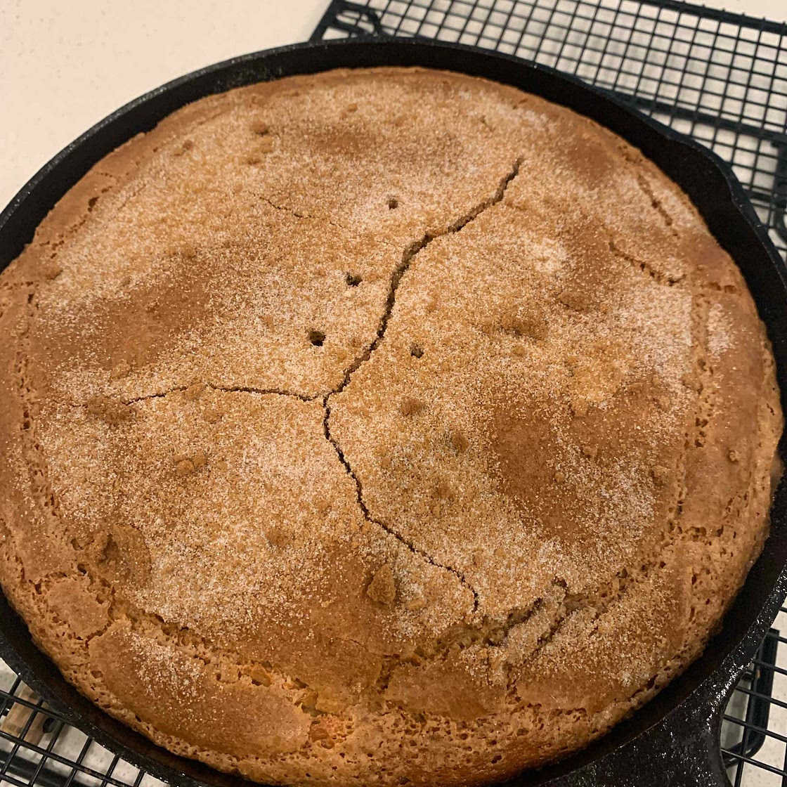 Cast Iron Skillet Banana Bread