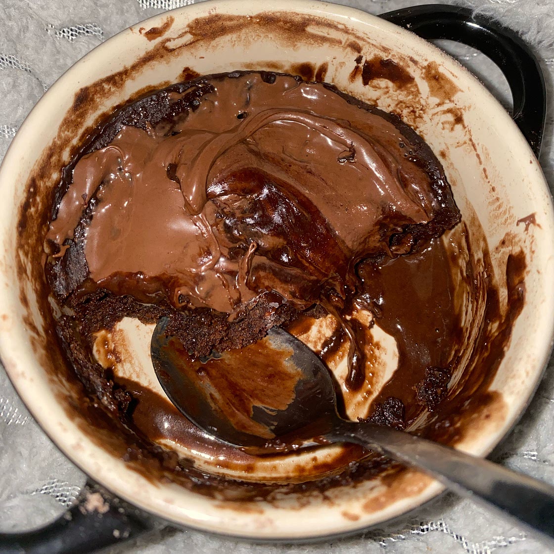 100 calorie chocolate mug cake