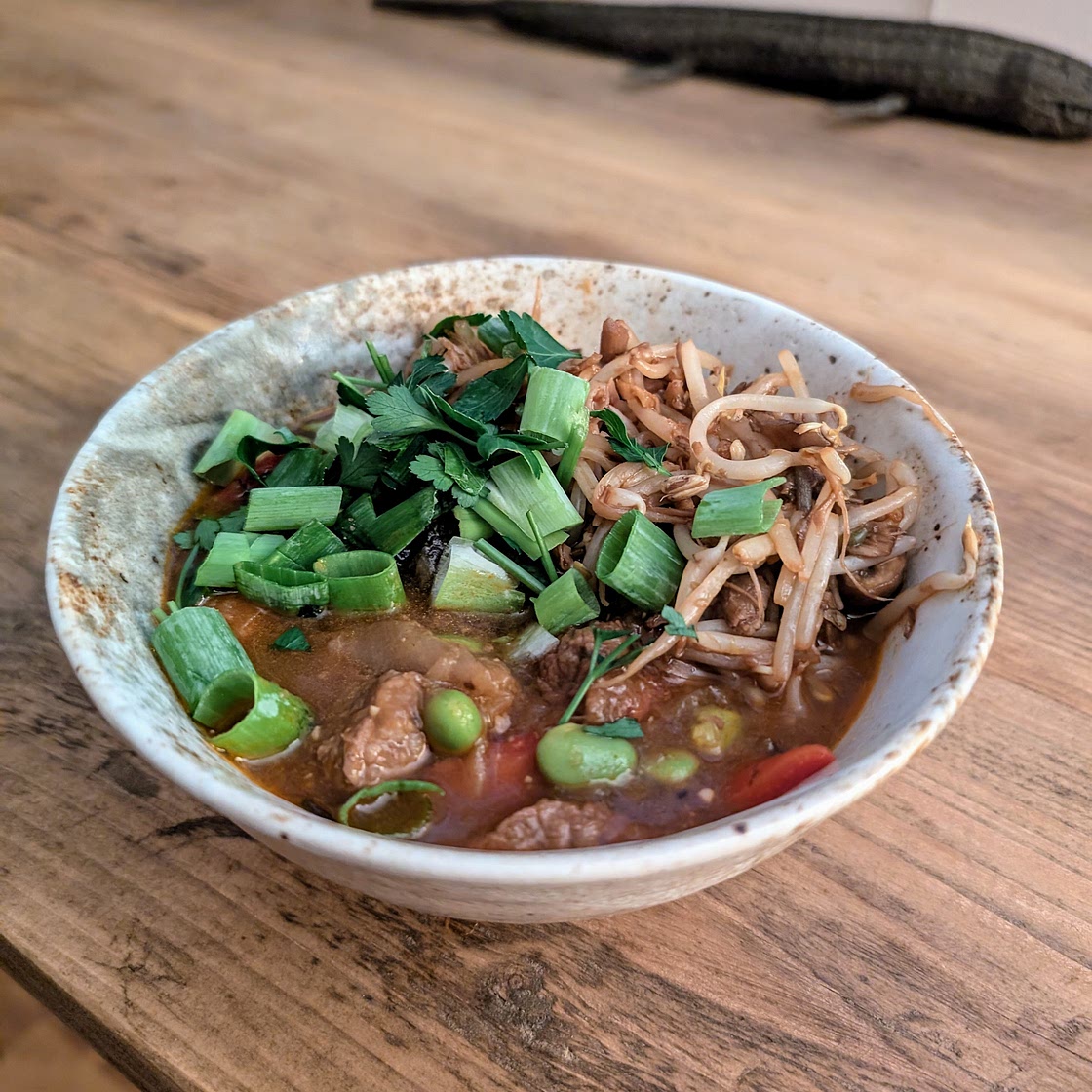 Instant pot Korean beef mod