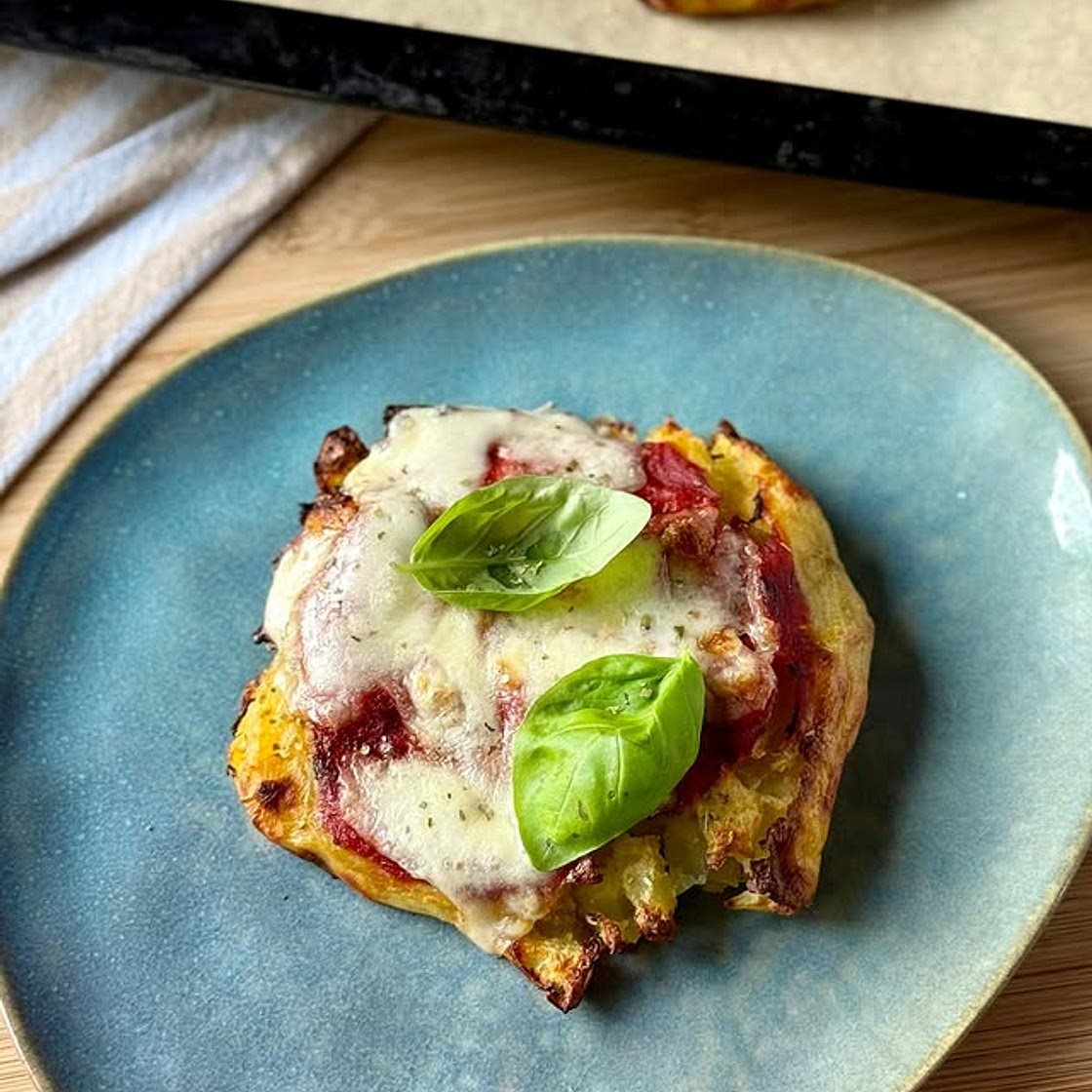 Patate schiacciate