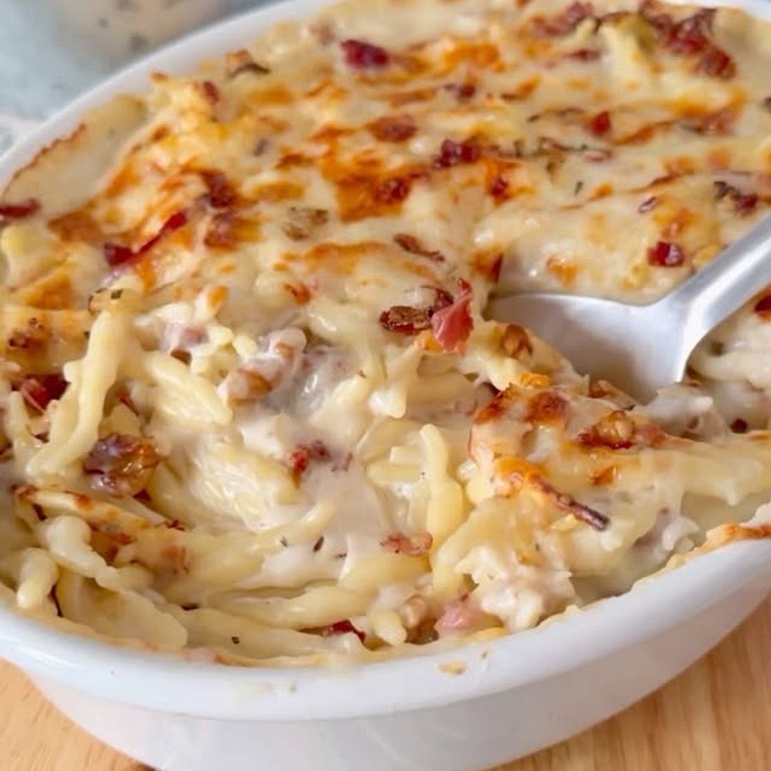 Pasta al forno speck e Besciamella