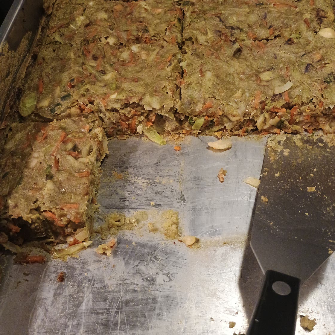 Okonomiyaki - gluten free, oven baked, high protein
