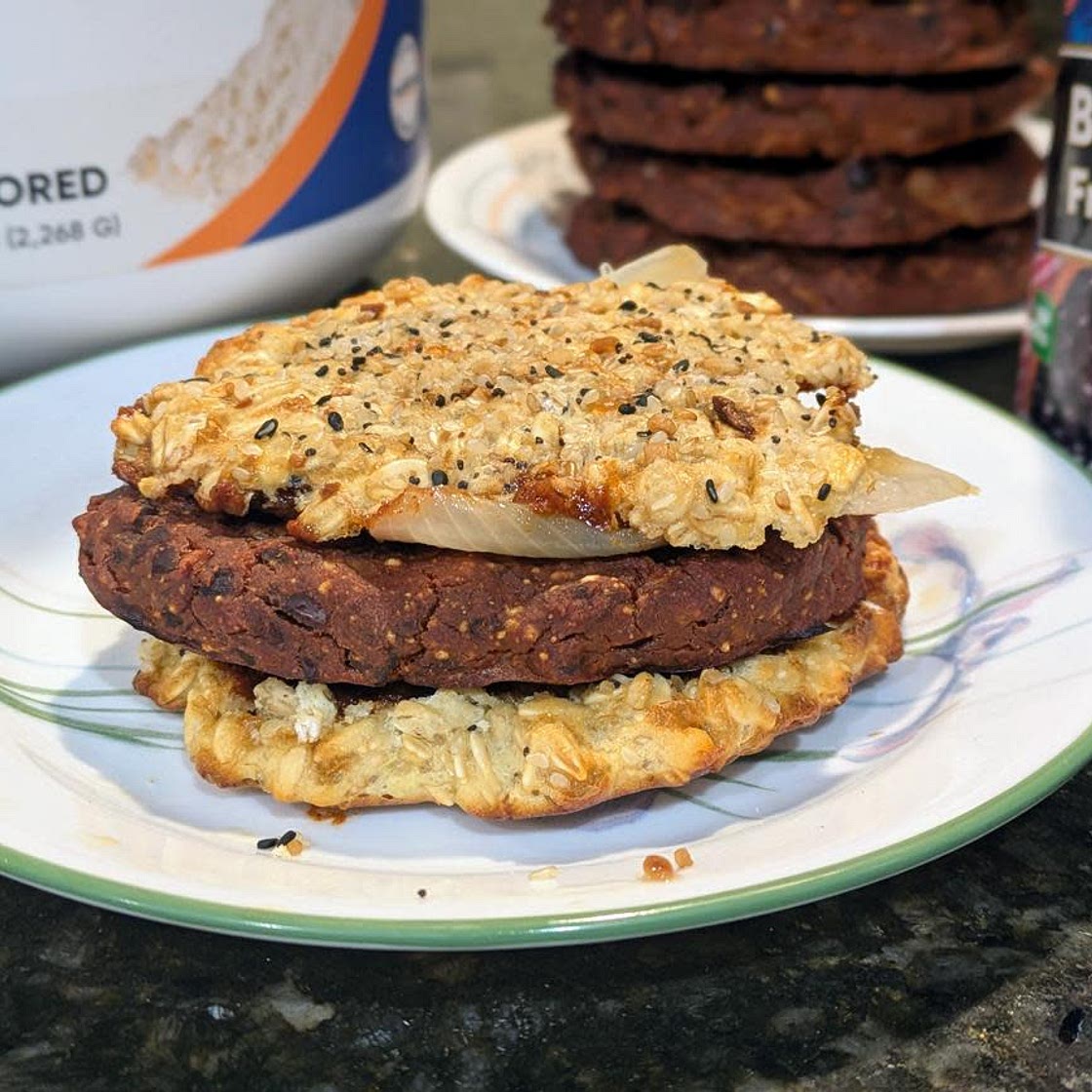 Protein Black Bean Burgers