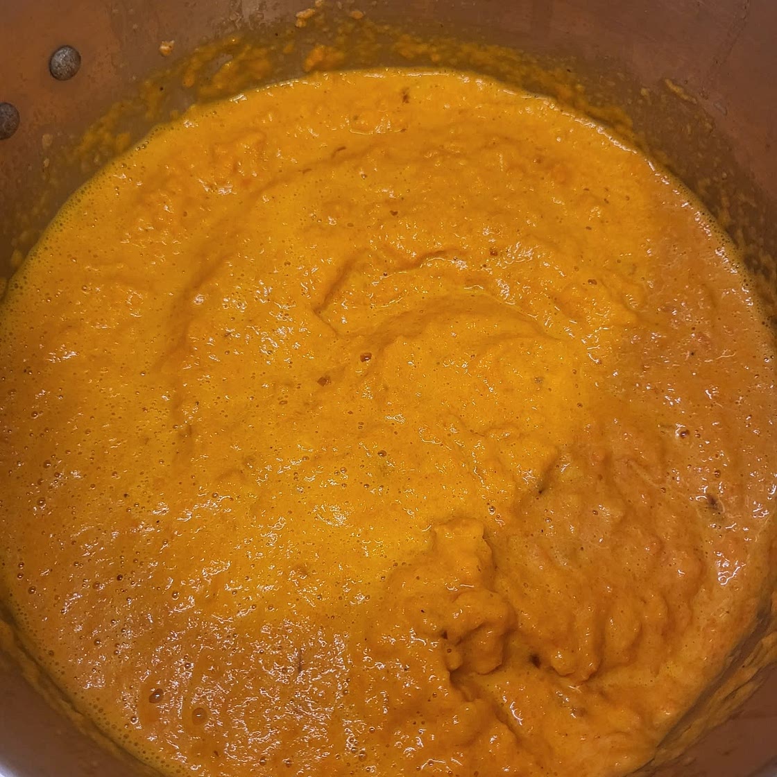 Creamy Coconut Carrot Ginger Soup {Vegan}
