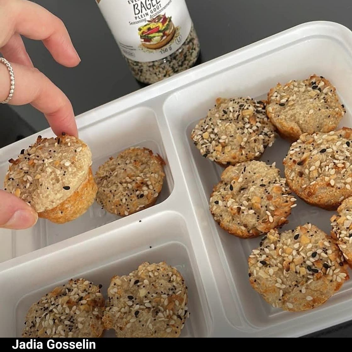 Bouchées de bagel sans gluten