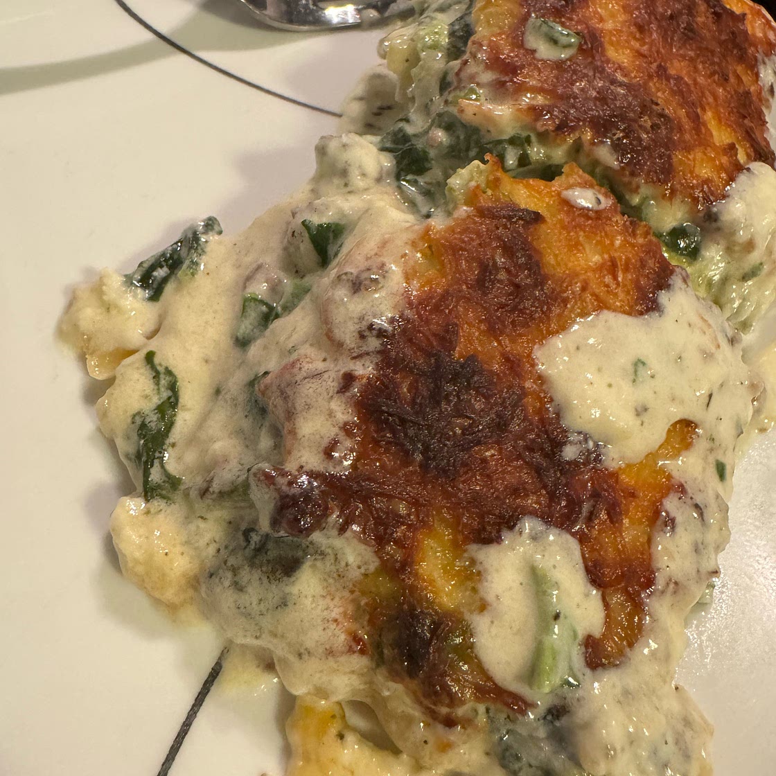 Extra-Cheesy White Lasagna