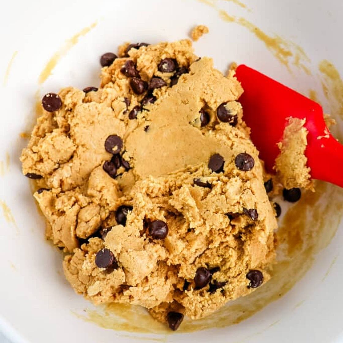 Protein Edible Cookie Dough Bowl
