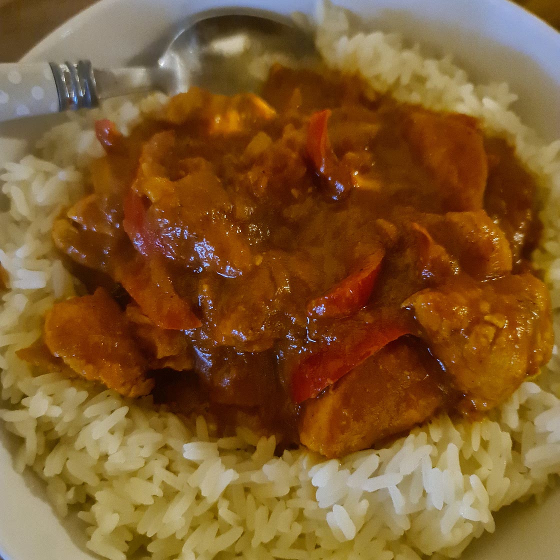 Spicy Brazilian Coconut Chicken