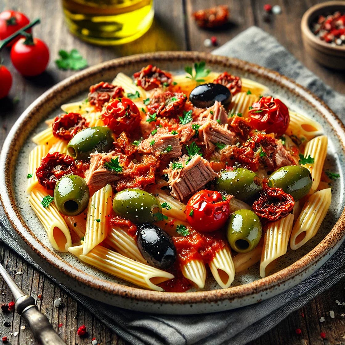 Pasta con atún