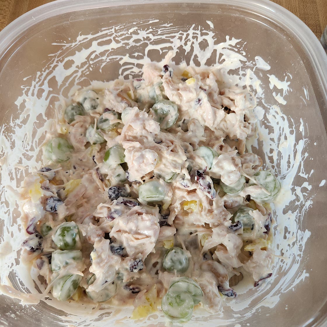 Chicken grape salad