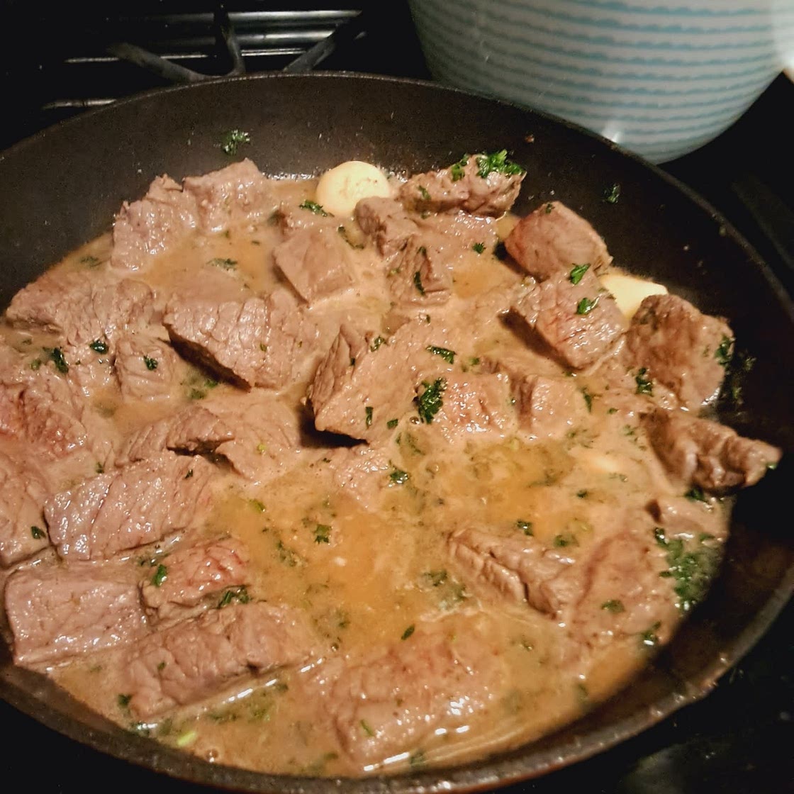 Garlic Butter Steak Bites