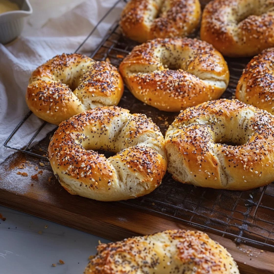 How to Make sourdough discard bagels without yeast?