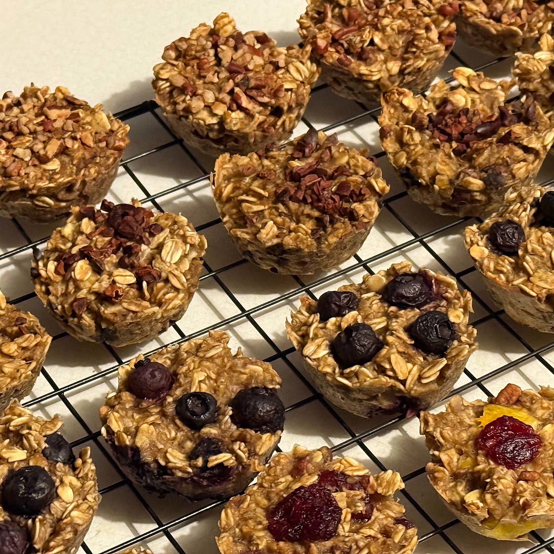 Healthy Banana Oat Muffins Recipe